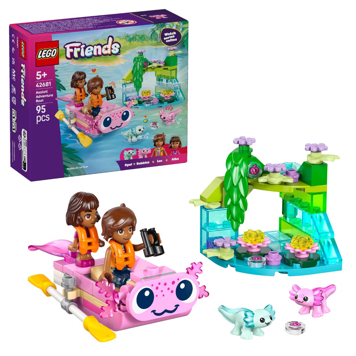 LEGO Friends Axolotl Adventure Boat 42681 - Lego - Fagan Toys