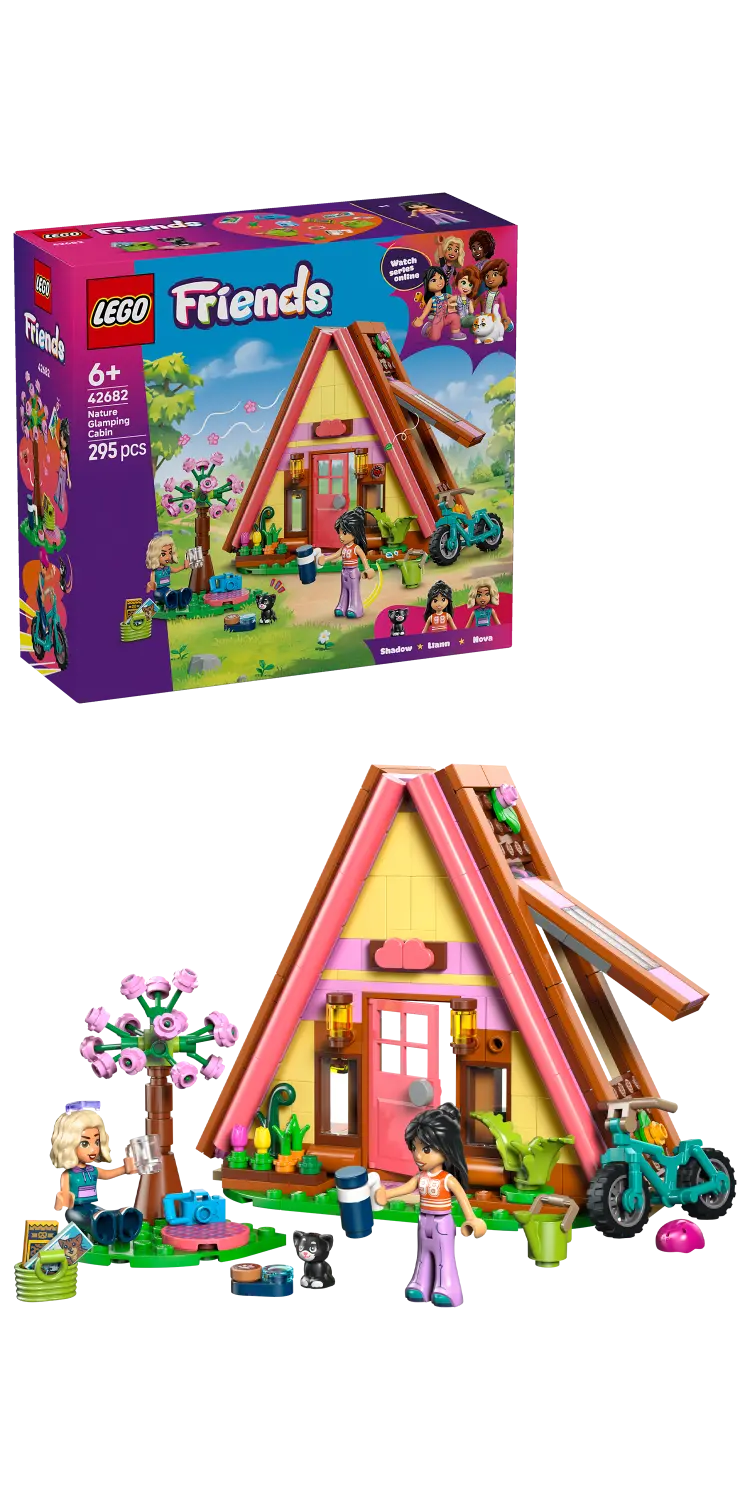 LEGO® Friends Nature Glamping Cabin Building Toy 42682 -  - Fagan Toys