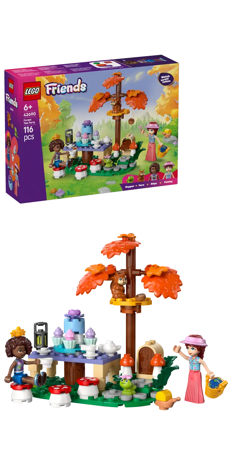 LEGO® Friends Forest Tea Party Building Toy Playset 42690 -  - Fagan Toys