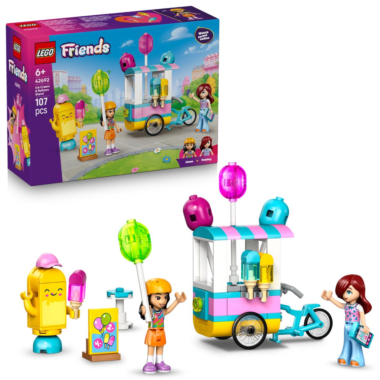 LEGO Friends Ice Cream & Balloon Stand Building Set 42692 - Lego - Fagan Toys