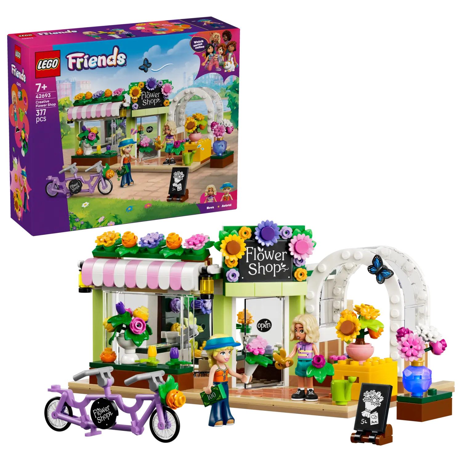 LEGO® Friends Creative Flower Shop Building Toy 42693 -  - Fagan Toys
