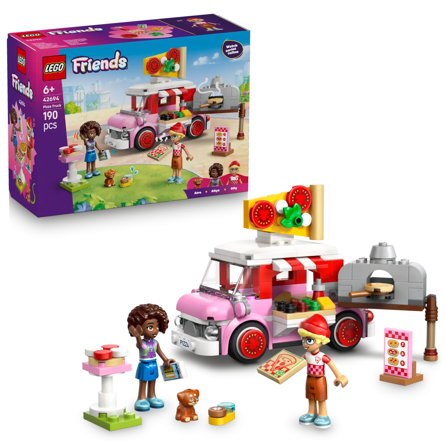 LEGO® Friends Pizza Truck Building Toy Playset 42694 -  - Fagan Toys