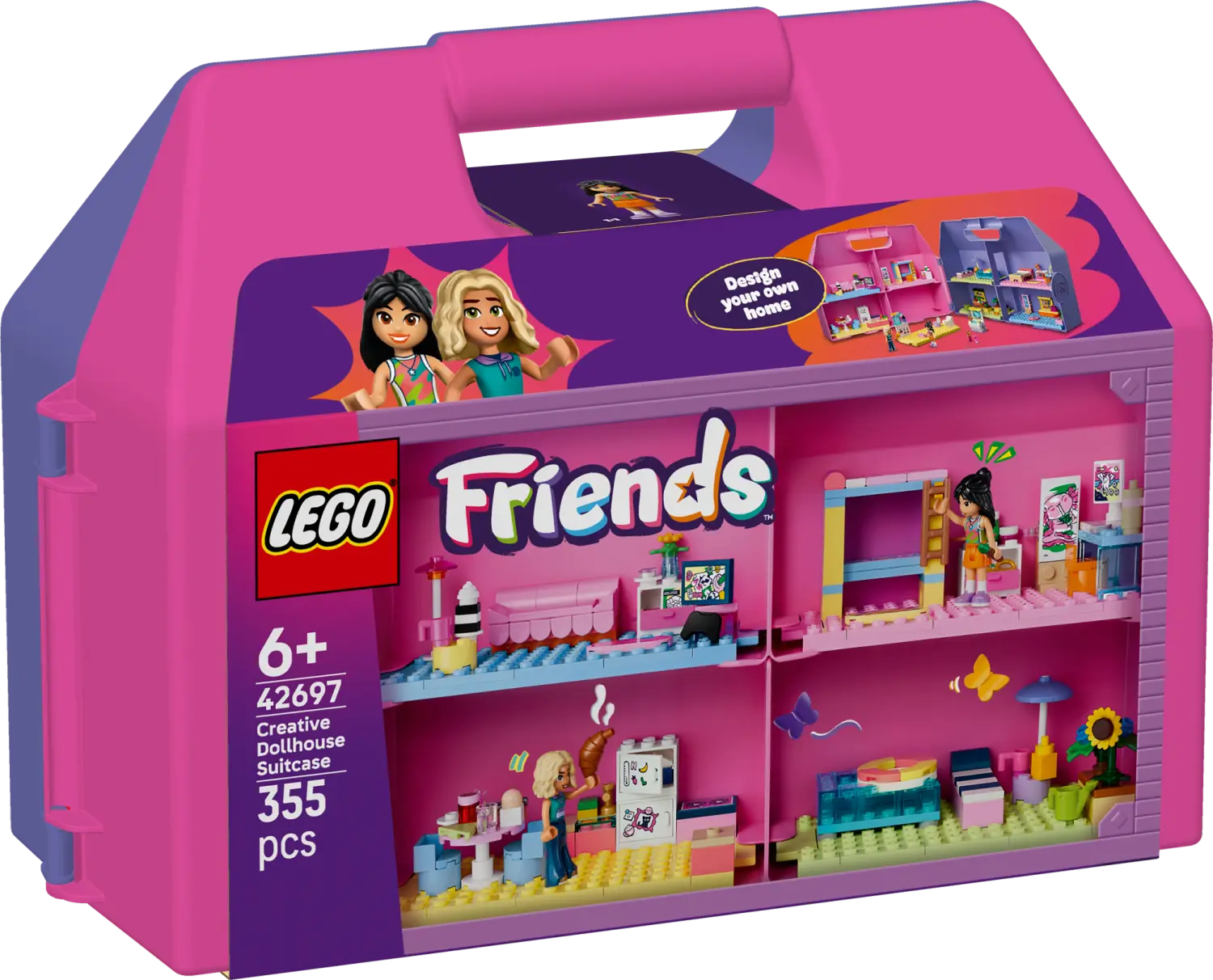 LEGO® Friends Creative Dollhouse Suitcase Building Set 42697 -  - Fagan Toys
