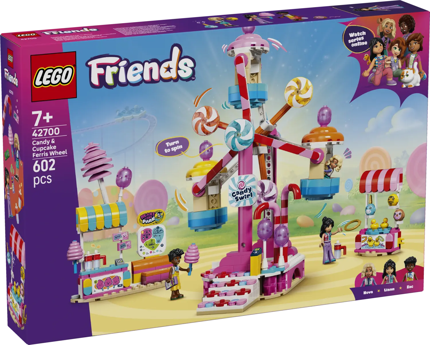 LEGO® Friends Candy & Cupcake Ferris Wheel 42700 -  - Fagan Toys