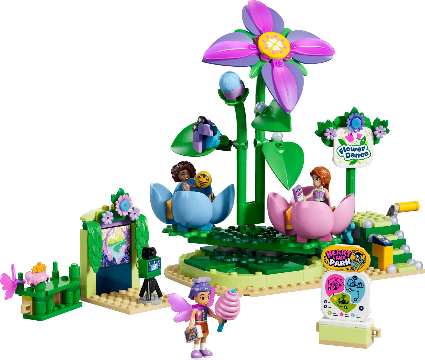 LEGO® Friends Spinning Flower & Fairy Teacup Ride Toy 42702 -  - Fagan Toys