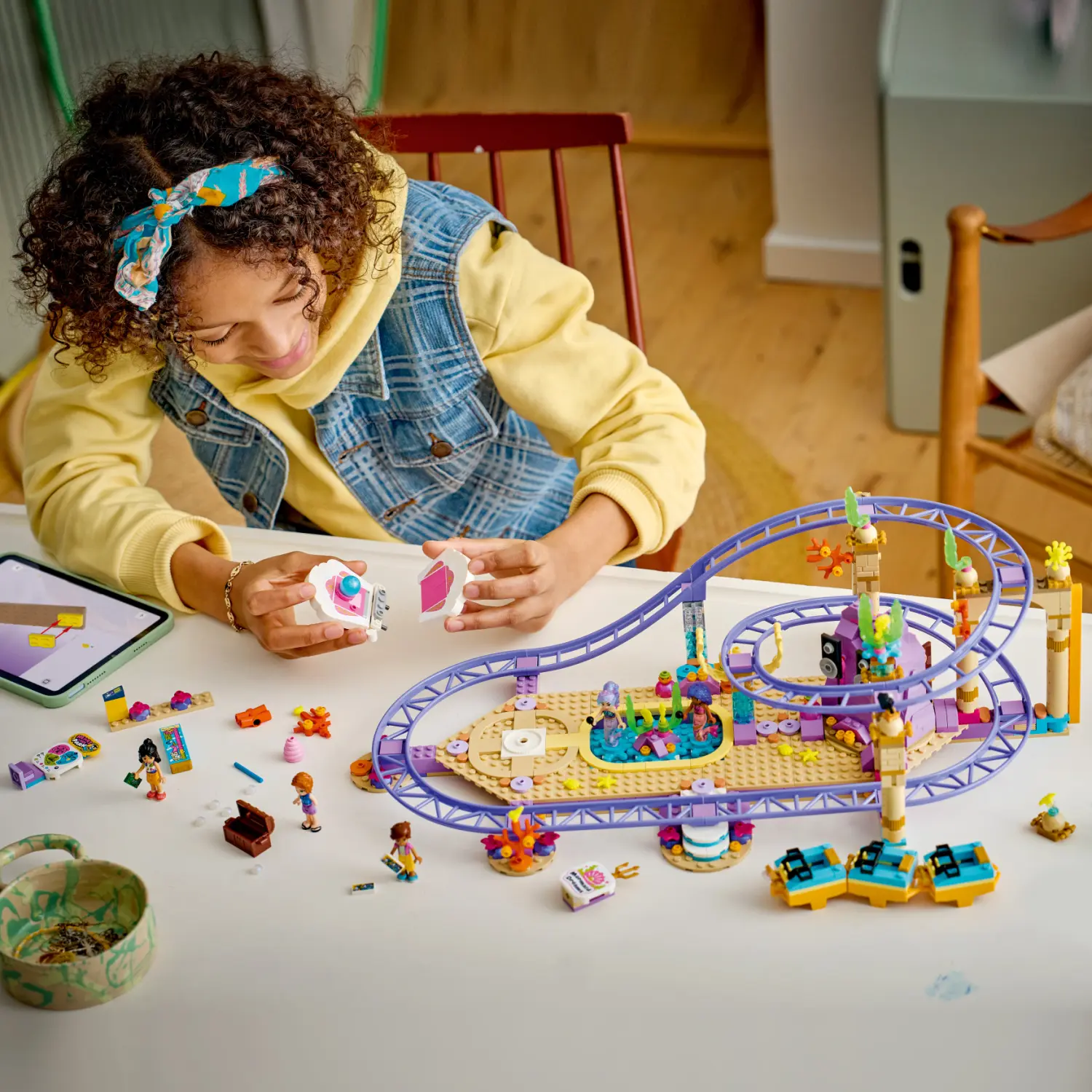 LEGO® Friends Mermaid Roller Coaster Ride Building Toy 42703 -  - Fagan Toys