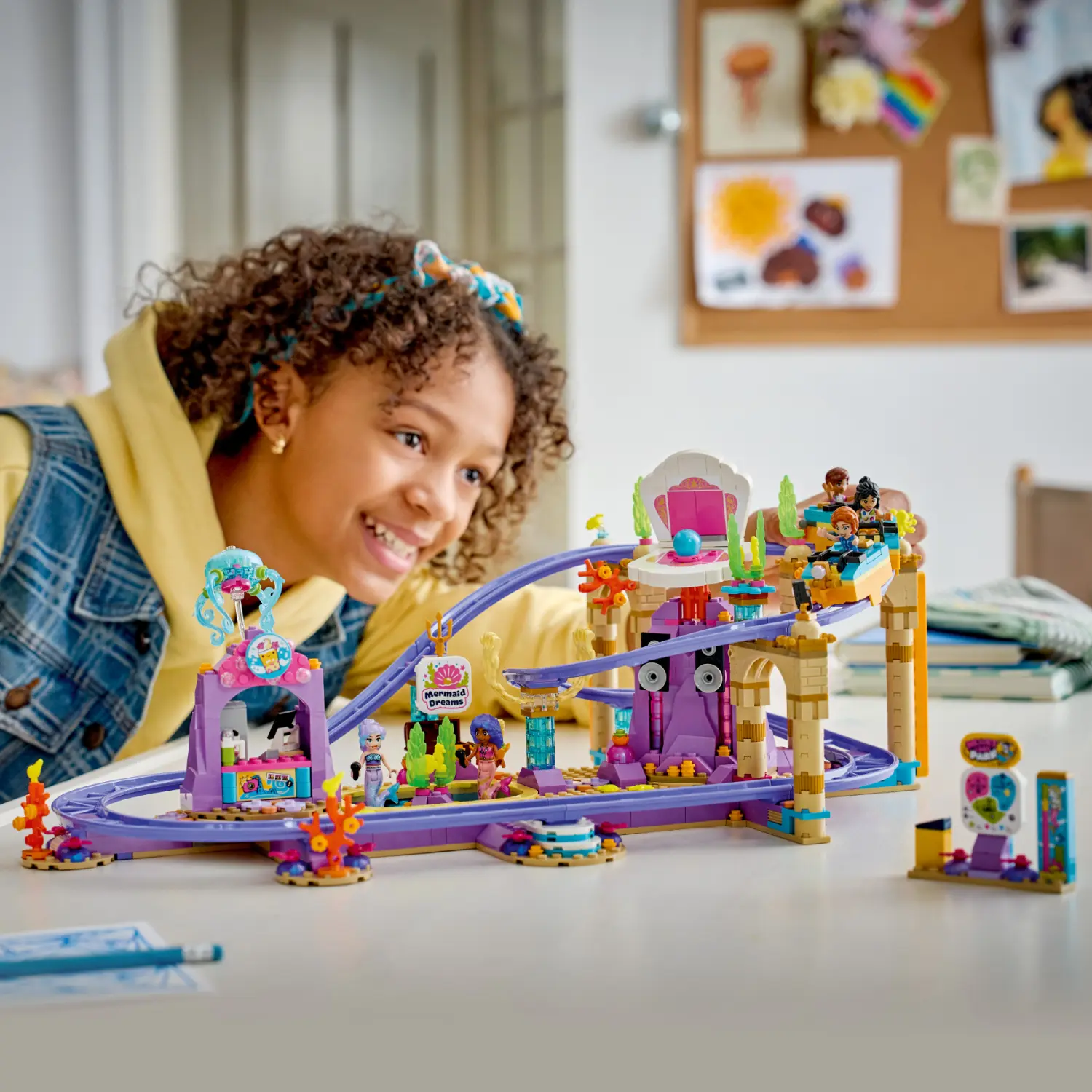 LEGO® Friends Mermaid Roller Coaster Ride Building Toy 42703 -  - Fagan Toys
