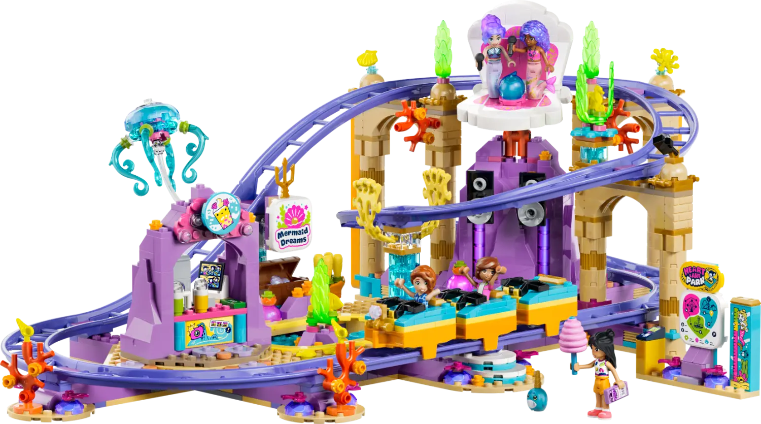 LEGO® Friends Mermaid Roller Coaster Ride Building Toy 42703 -  - Fagan Toys