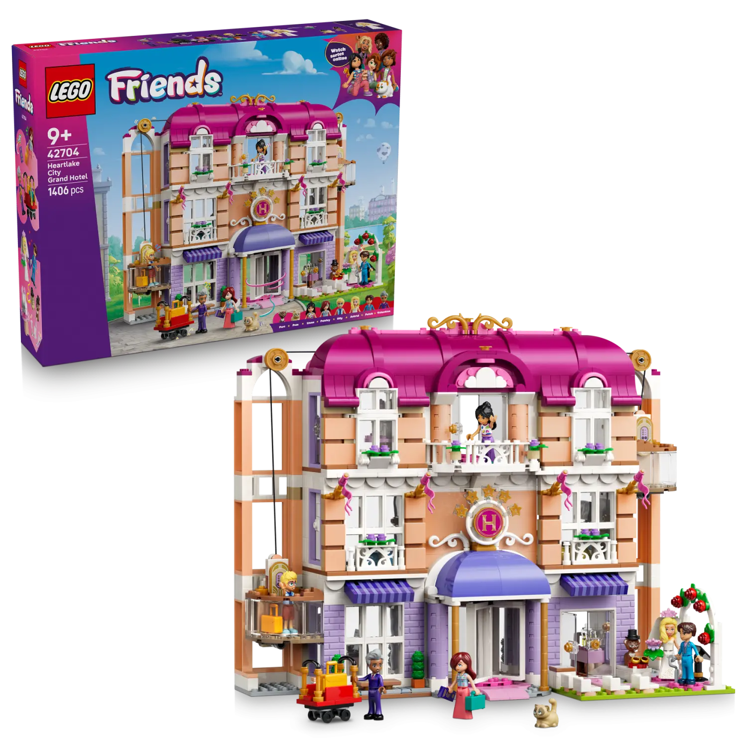 LEGO® Friends Heartlake City Grand Hotel 42704 -  - Fagan Toys