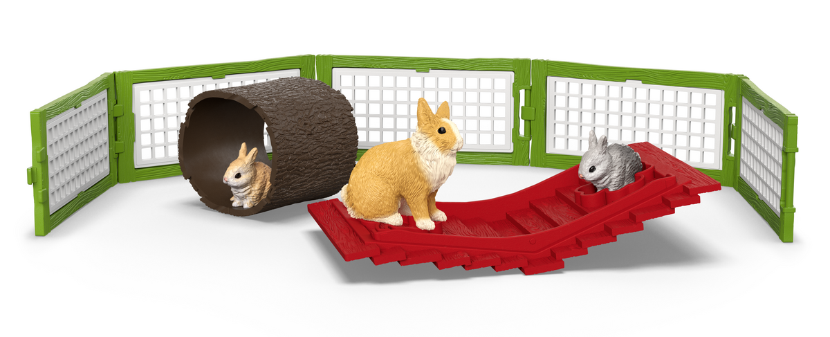 Schleich Farm World Rabbit Hutch Playset 42728 - Schleich - Fagan Toys