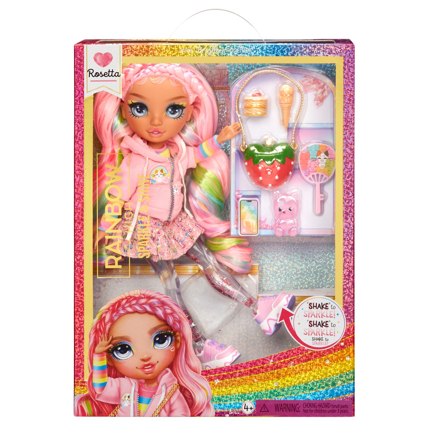 Rainbow High Sparkle & Shine: Rosetta (Pink) - MGA - Fagan Toys