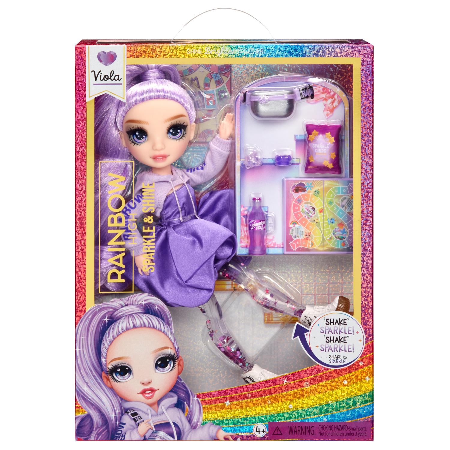 Rainbow High Sparkle & Shine: Viola (Purple) - MGA - Fagan Toys