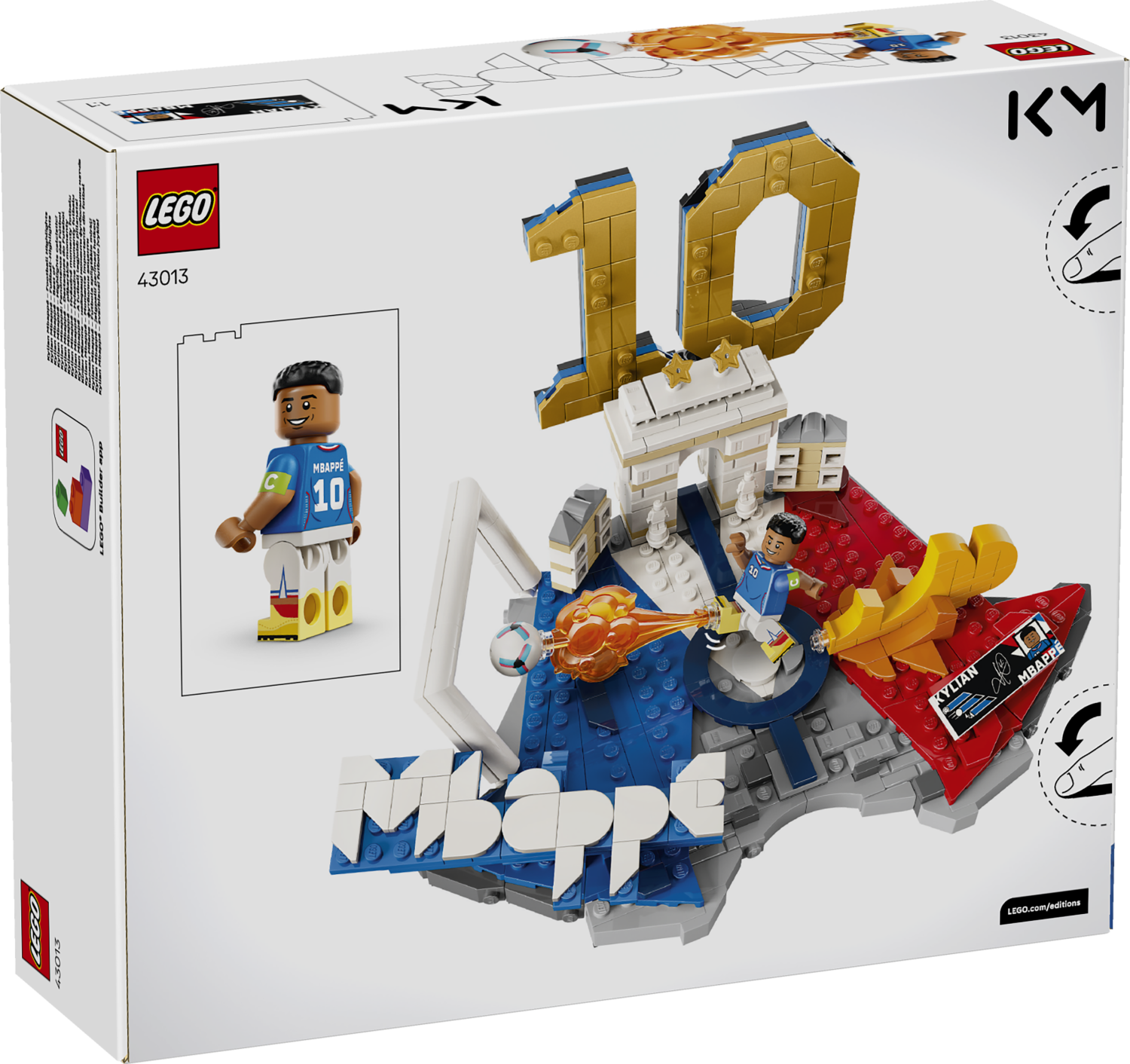 LEGO Editions Kylian Mbappé – Soccer Highlights 43013 -  - Fagan Toys