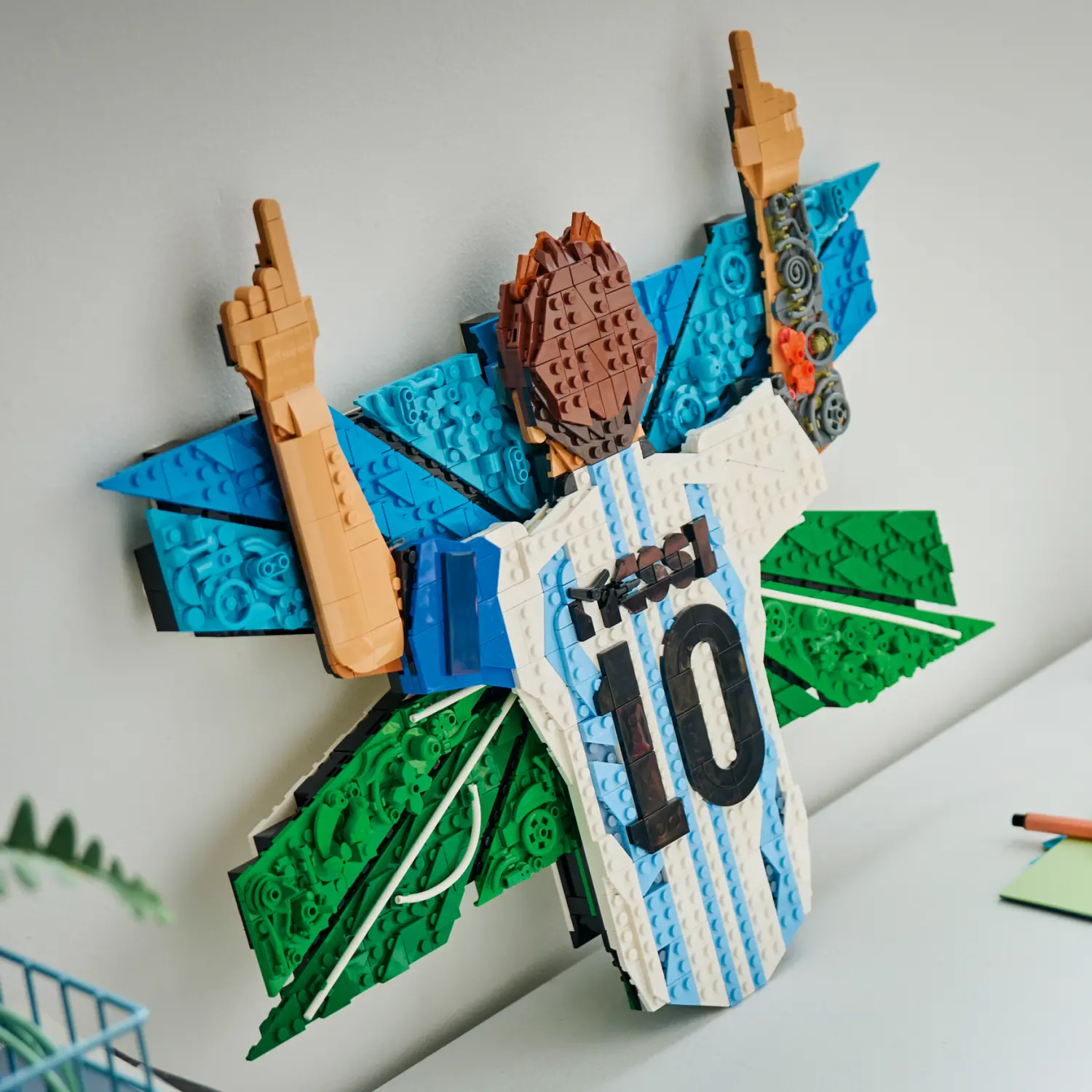 LEGO® Editions Lionel Messi – Celebration Building Set 43018 -  - Fagan Toys