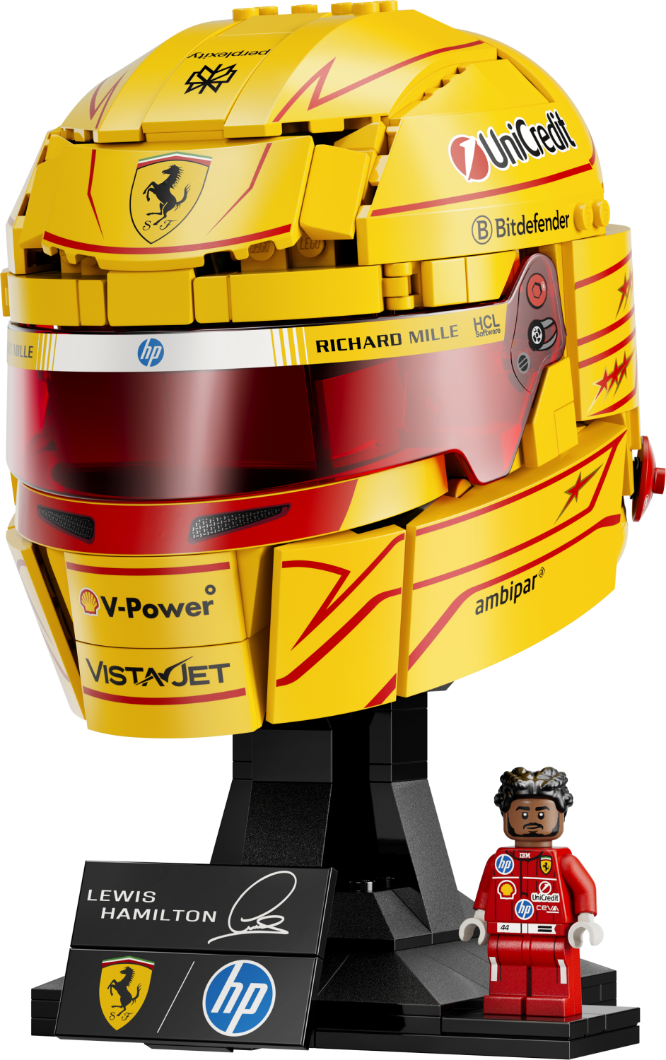 LEGO Editions Scuderia Ferrari HP Lewis Hamilton Helmet 43022 -  - Fagan Toys