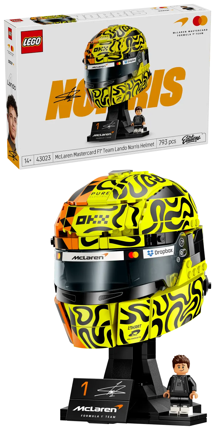 LEGO® Editions McLaren Mastercard F1® Team Lando Norris Helmet 43023 -  - Fagan Toys