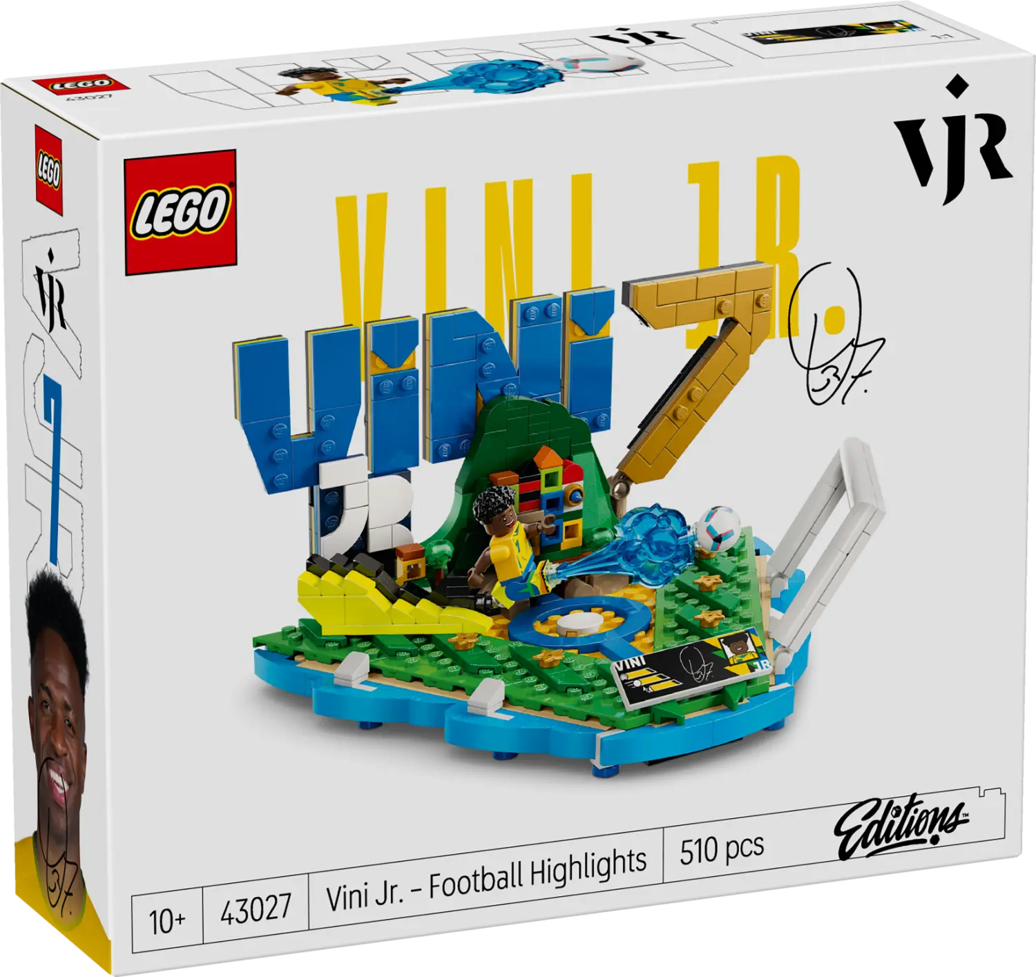 LEGO® Editions Vini Jr. – Soccer Highlights 43027 -  - Fagan Toys