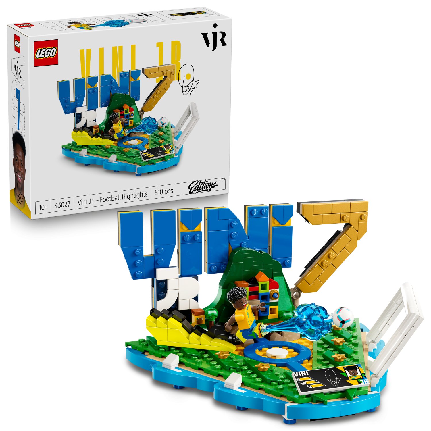 LEGO Editions Vini Jr. – Soccer Highlights 43027 -  - Fagan Toys