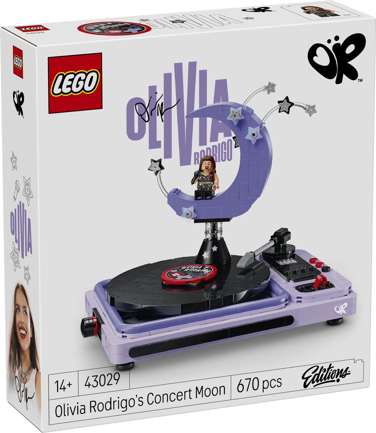 LEGO® Editions Olivia Rodrigo’s Concert Moon Building Set for Teens 43029 -  - Fagan Toys