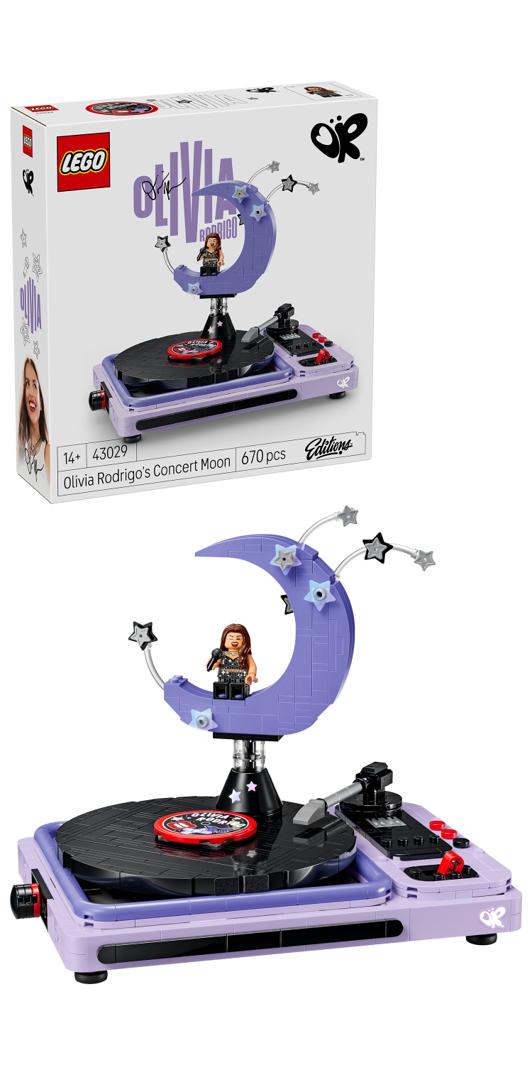 LEGO® Editions Olivia Rodrigo’s Concert Moon Building Set for Teens 43029 -  - Fagan Toys