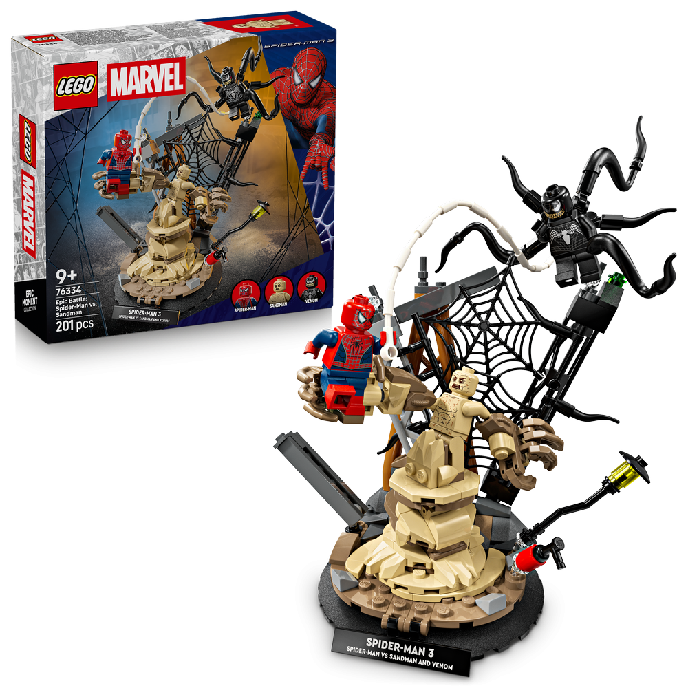 LEGO Marvel Epic Battle: Spider-Man vs. Sandman 76334 - Lego - Fagan Toys