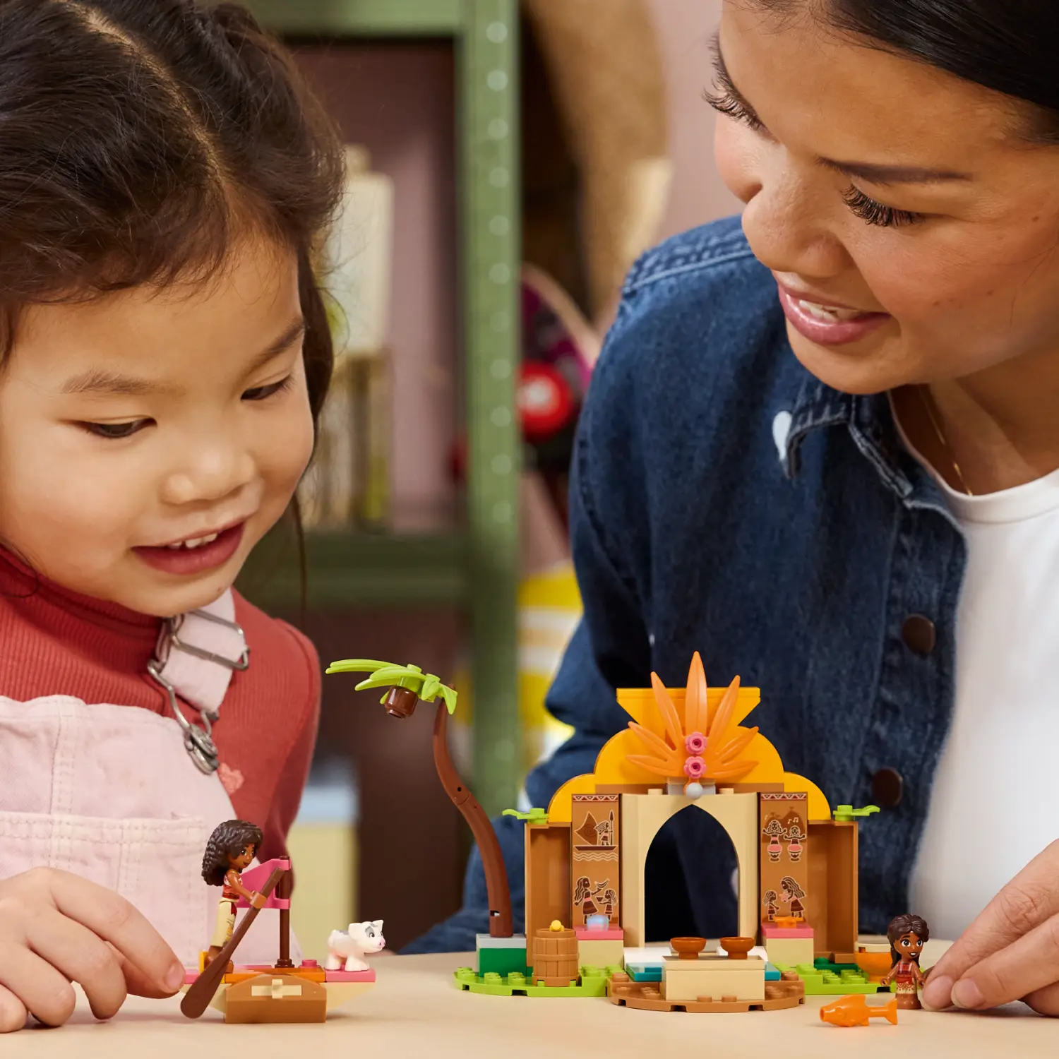 LEGO® Disney Moana Village House & Boat Building Toy 43282 -  - Fagan Toys