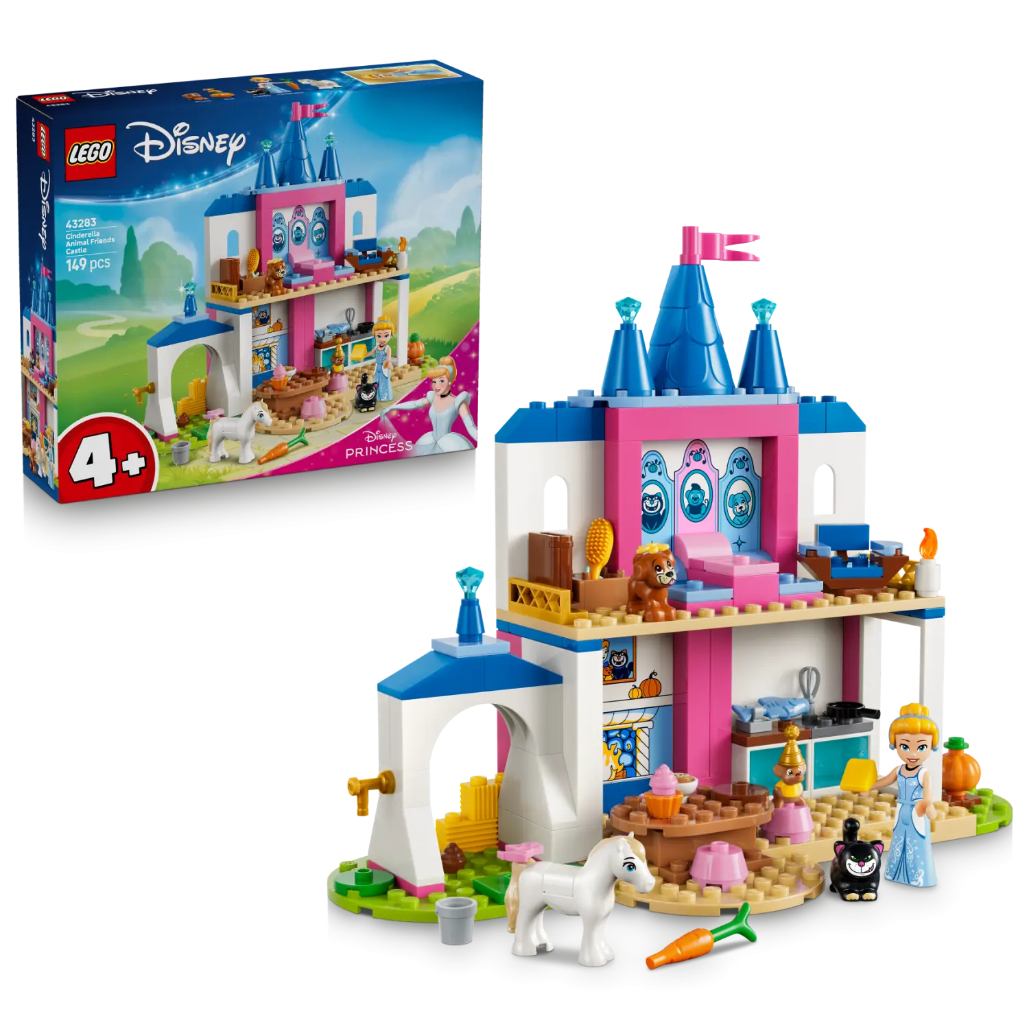 LEGO® Disney Princess Cinderella Animal Friends Castle 43283 -  - Fagan Toys