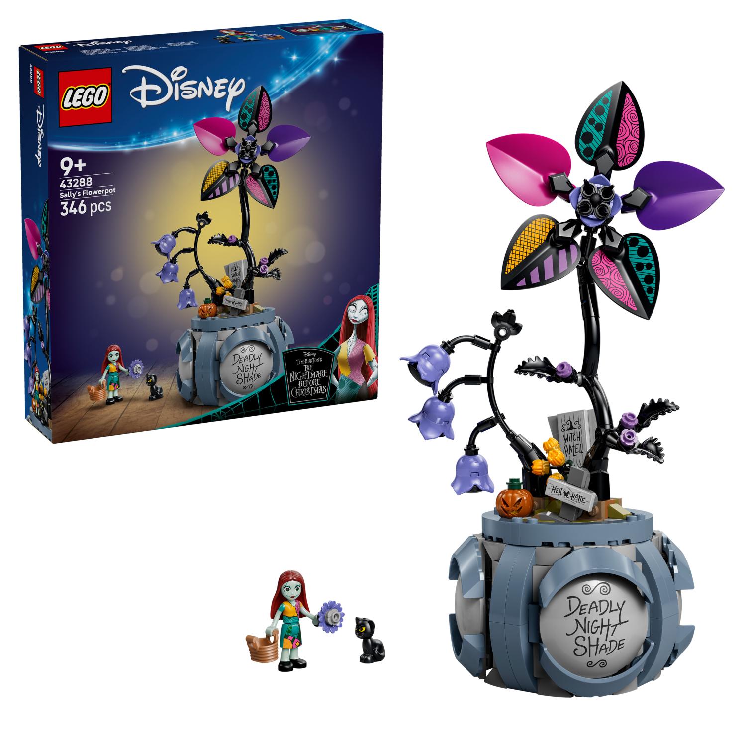 LEGO® Disney Sally’s Flowerpot Flower Building Set 43288 - Lego - Fagan Toys