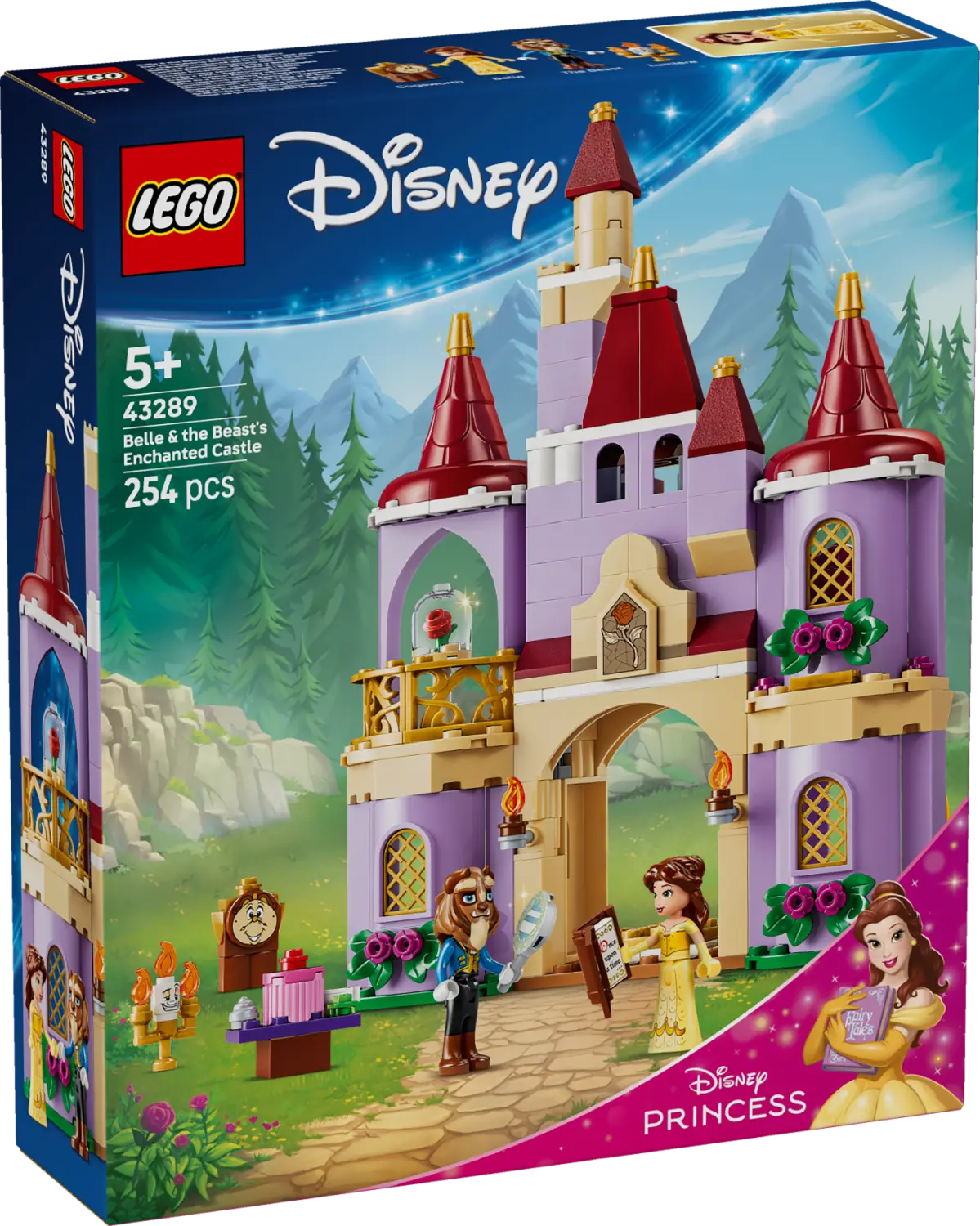 LEGO® Disney Princess Belle & the Beast’s Enchanted Castle 43289 -  - Fagan Toys