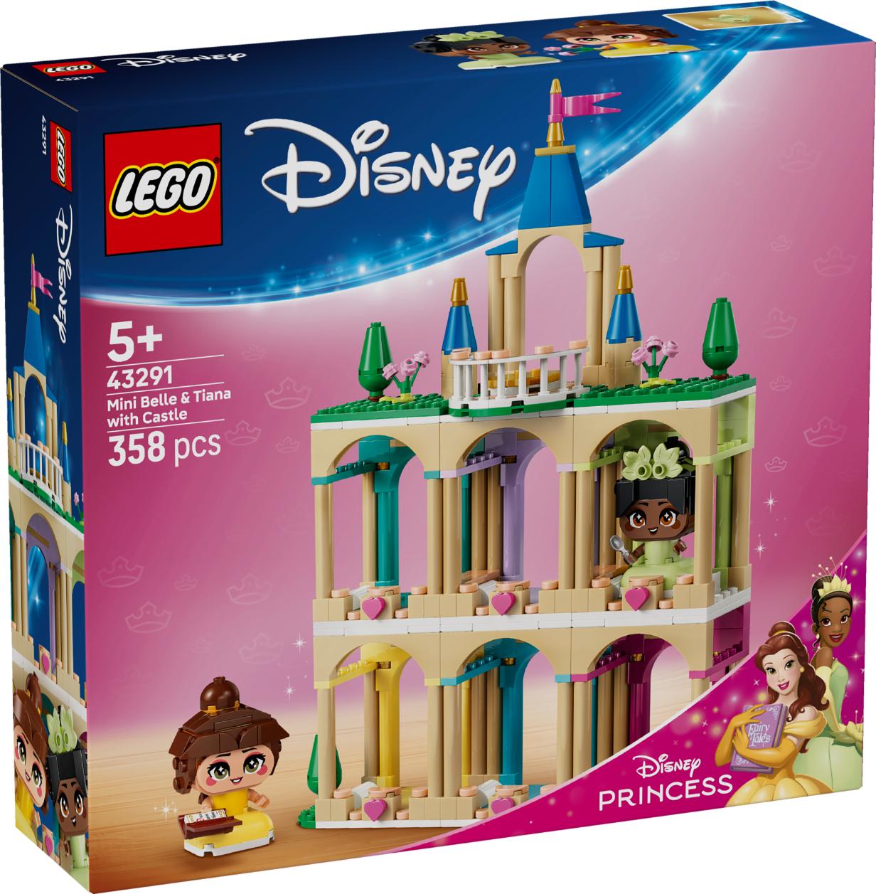 LEGO Disney Princess Mini Belle & Tiana with Castle 43291