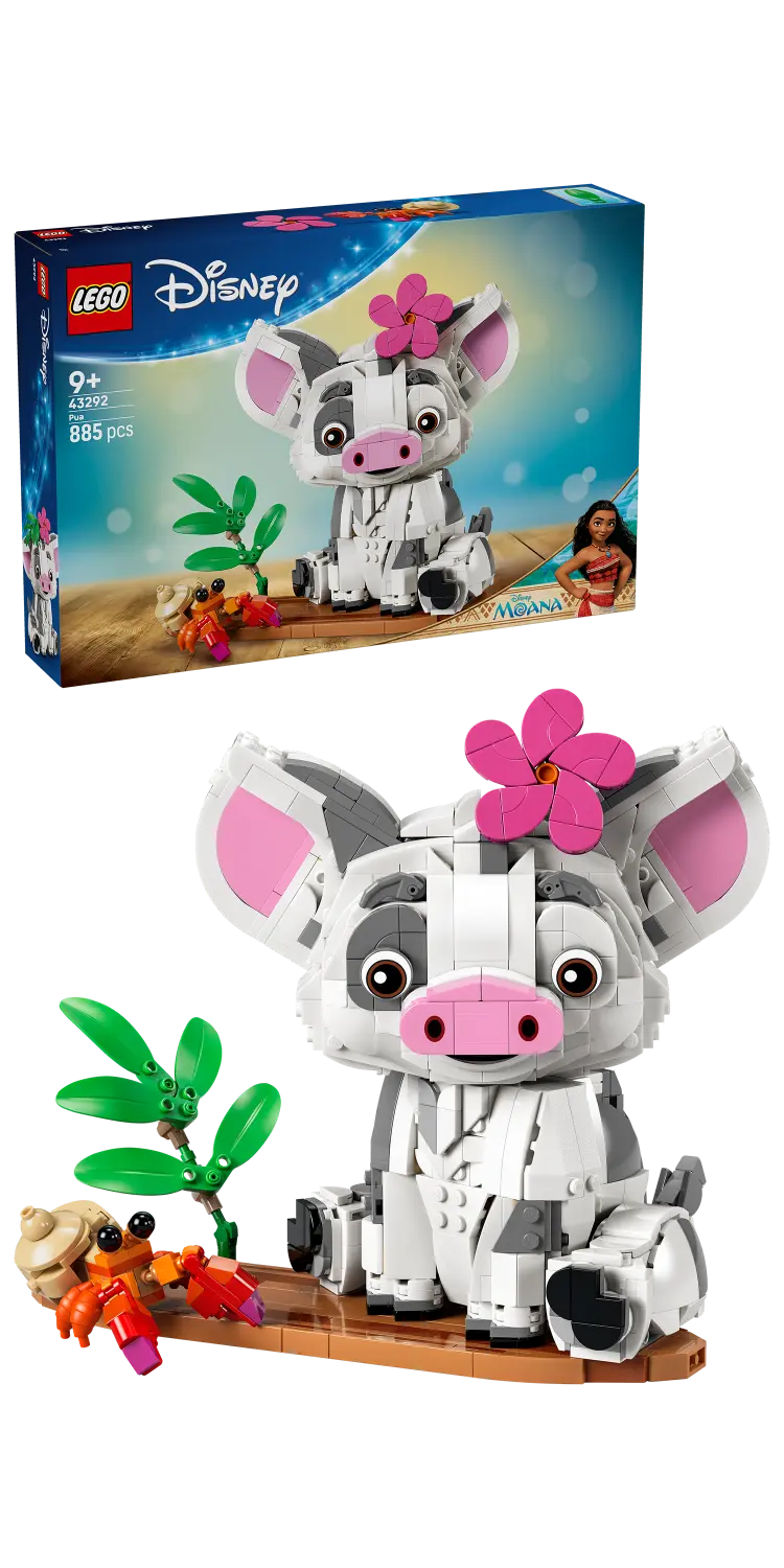 LEGO® | Disney Moana Pua Building Toy Pig Decoration 43292 -  - Fagan Toys