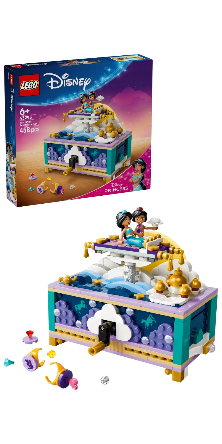 LEGO® Disney Princess Jasmine’s Jewelry Box Building Toy 43295 -  - Fagan Toys