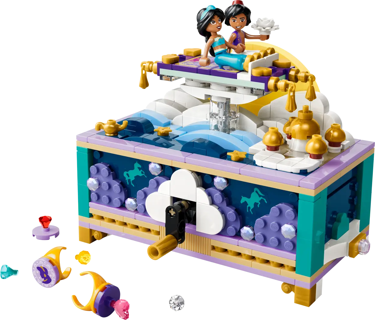 LEGO® Disney Princess Jasmine’s Jewelry Box Building Toy 43295 -  - Fagan Toys