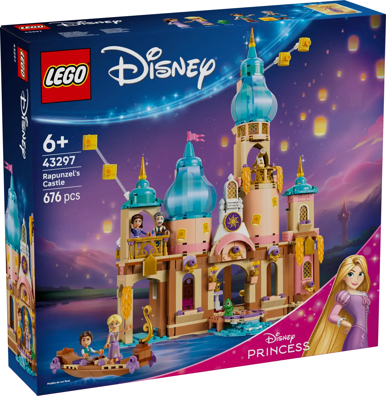 LEGO® Disney Princess Rapunzel’s Castle Building Set 43297 -  - Fagan Toys