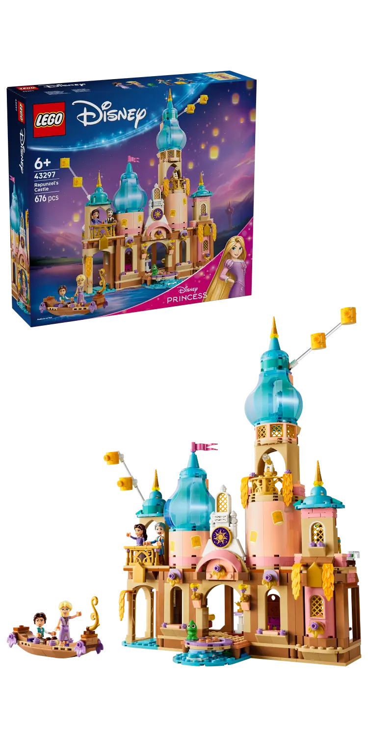 LEGO® Disney Princess Rapunzel’s Castle Building Set 43297 -  - Fagan Toys