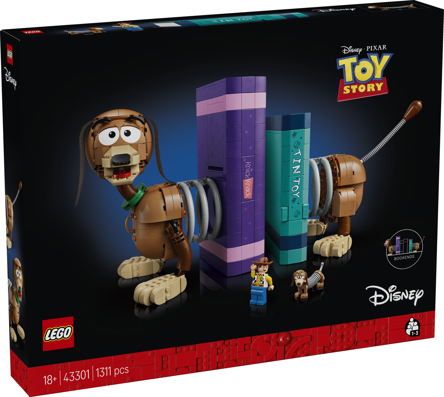 LEGO | Disney and Pixar Toy Story Slinky Dog Bookends 43301 -  - Fagan Toys