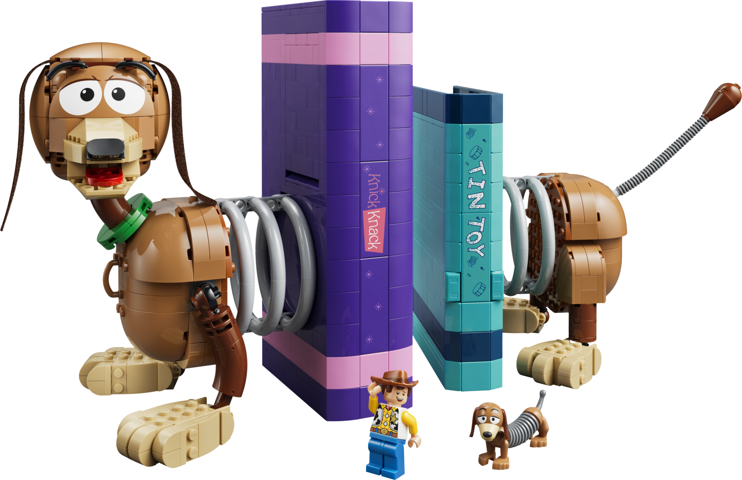LEGO | Disney and Pixar Toy Story Slinky Dog Bookends 43301 -  - Fagan Toys