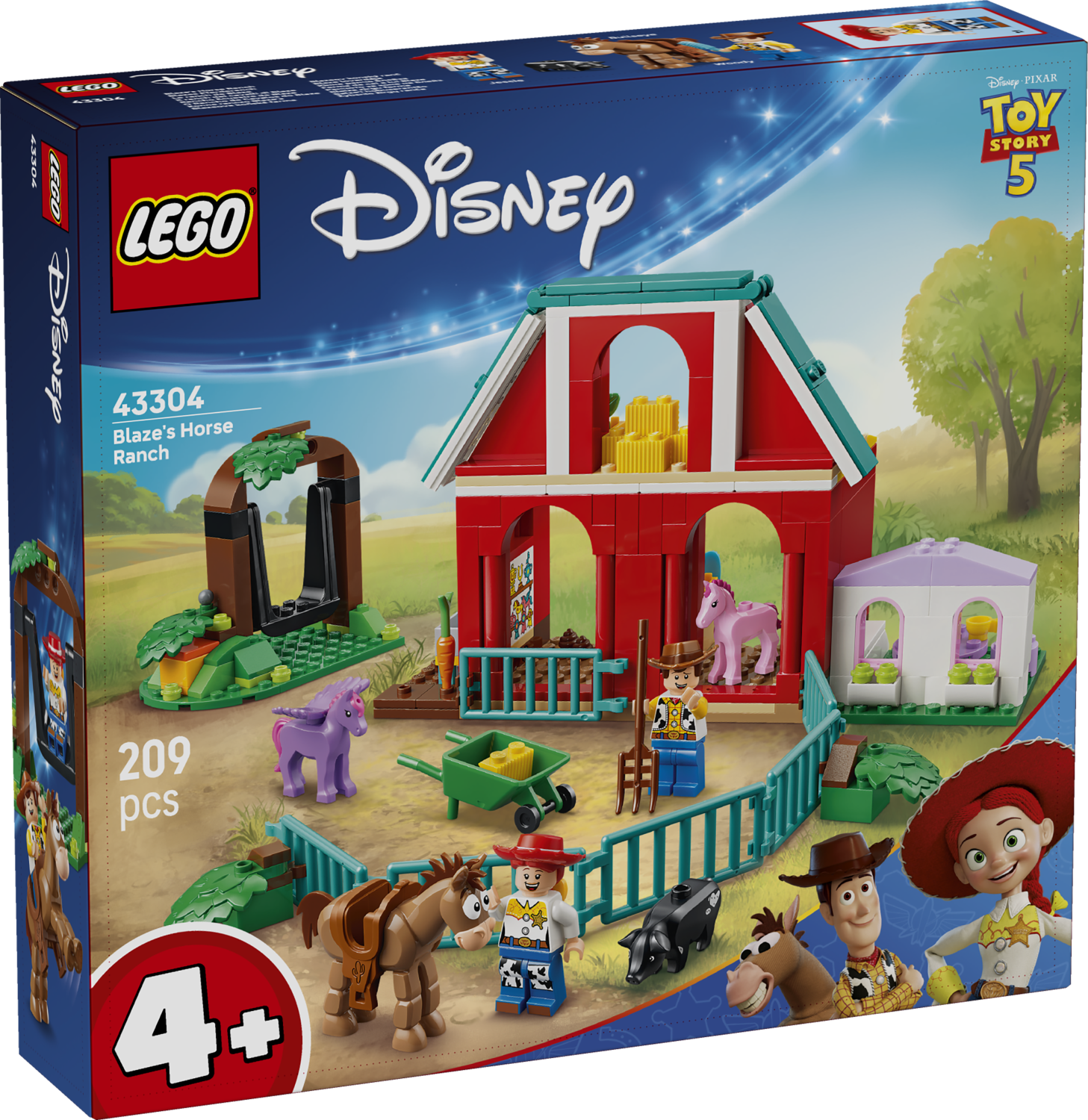 LEGO | Disney and Pixar Toy Story 5 Blaze’s Horse Ranch 43304 -  - Fagan Toys