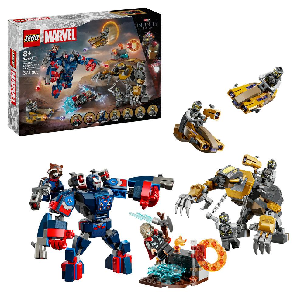 LEGO Marvel Avengers: Endgame Thor vs. Chitauri Super Hero Action 76322 - Lego - Fagan Toys