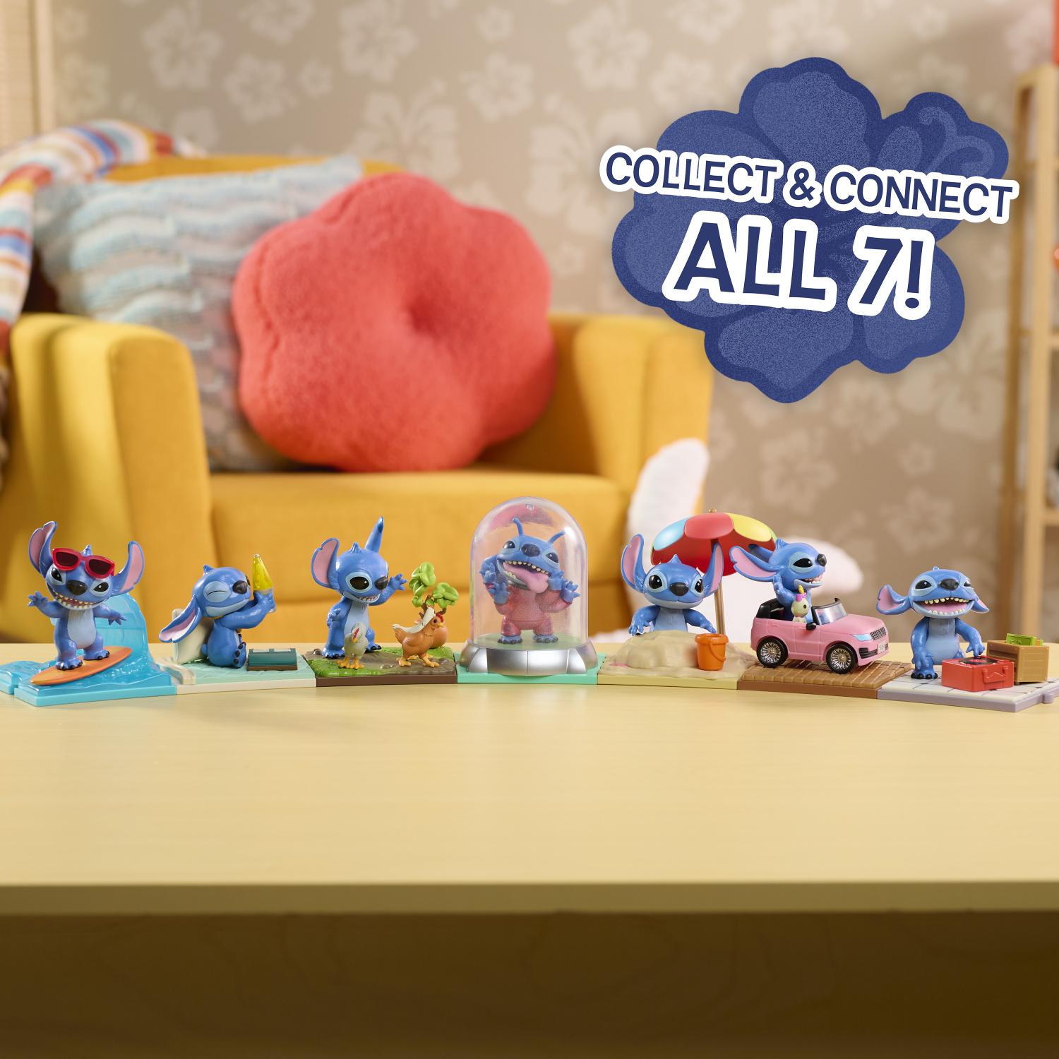 Disney Stitch Movie Time Collectible Figure Set