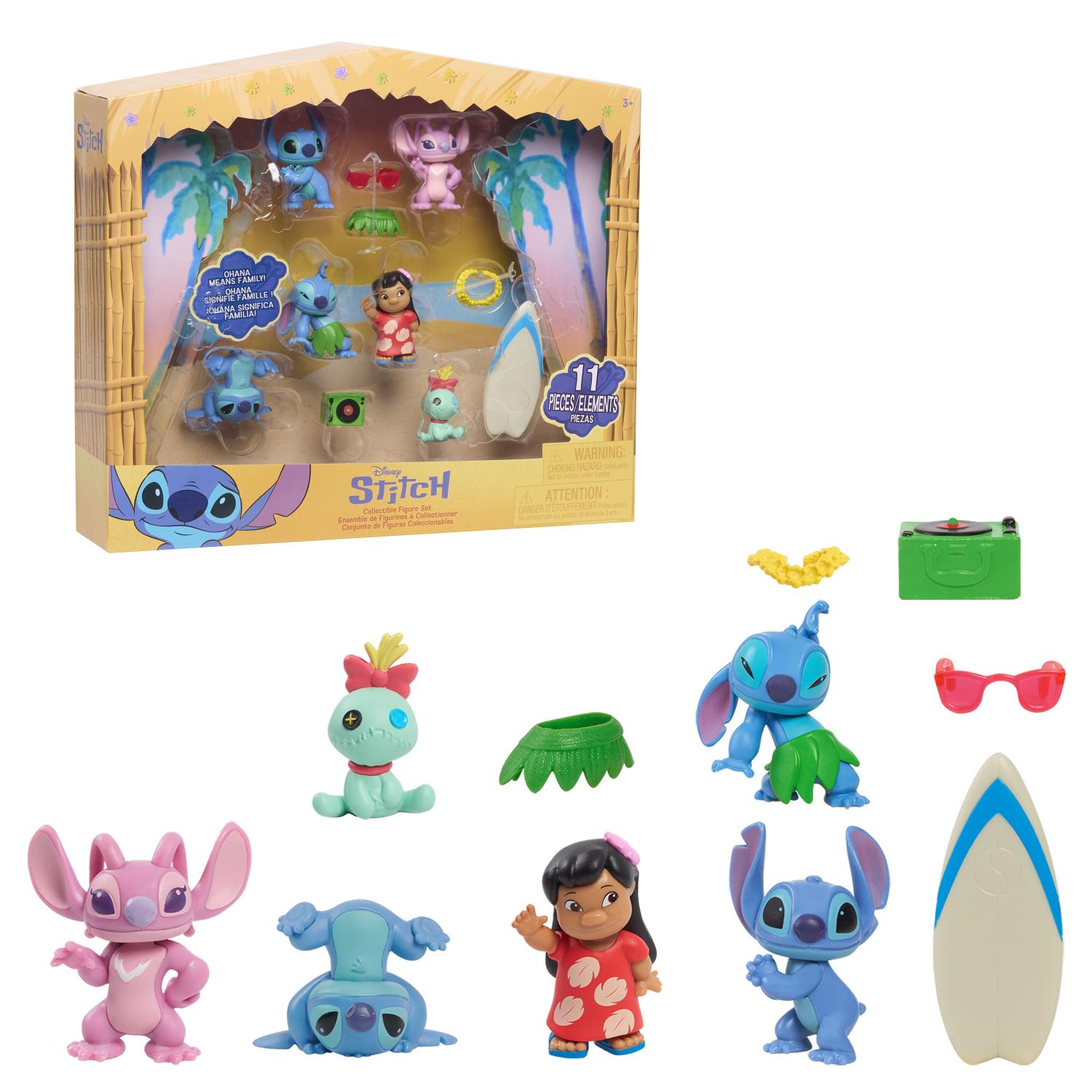 Disney Stitch 5-Piece Collectible Figure Set - Just Play - Fagan Toys
