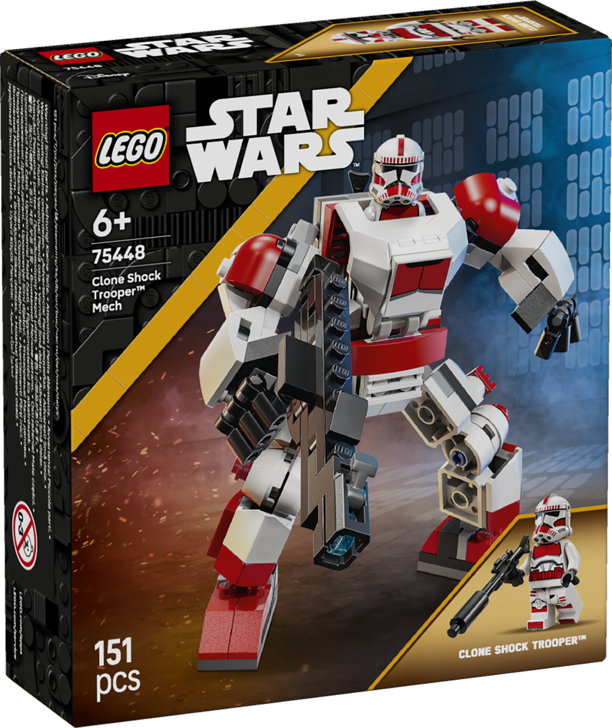 LEGO Star Wars Clone Shock Trooper Mech Set 75448