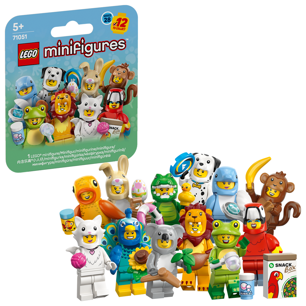 LEGO Minifigures Animal Series 28 Mystery Box Toy 71051 - Lego - Fagan Toys