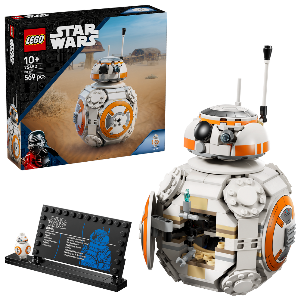 LEGO Star Wars BB-8 Astromech Droid Building Toy 75452 - Lego - Fagan Toys