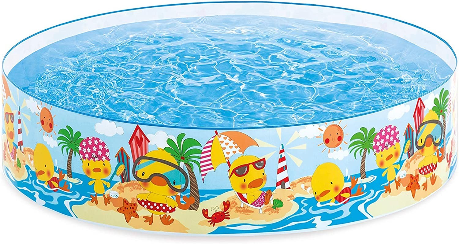 Intex Snorkel Fun Snapset Pool - 4ft x 10in Intex Snorkel Fun Snapset Pool - 4ft x 10in