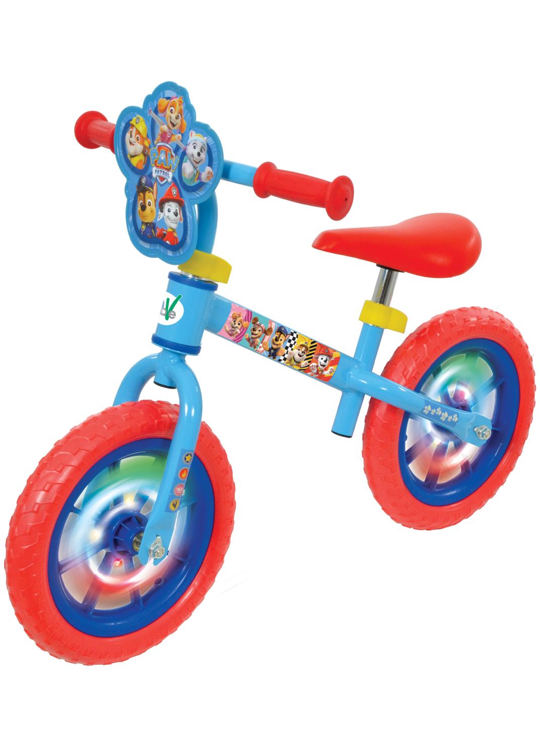 Paw Patrol 12" Balance Bike With Light Up Wheels -  - Fagan Toys