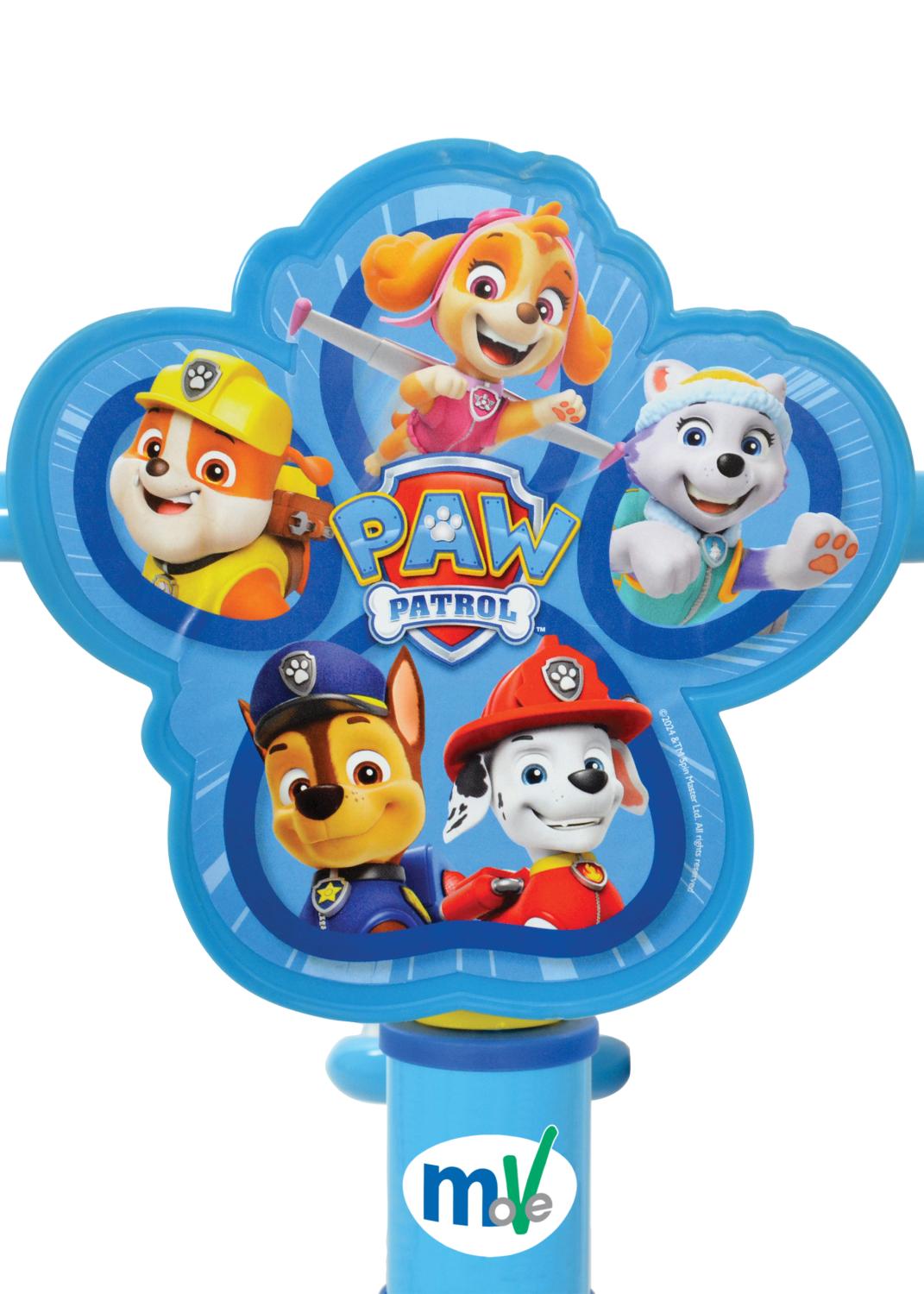 Paw Patrol 12" Balance Bike With Light Up Wheels -  - Fagan Toys
