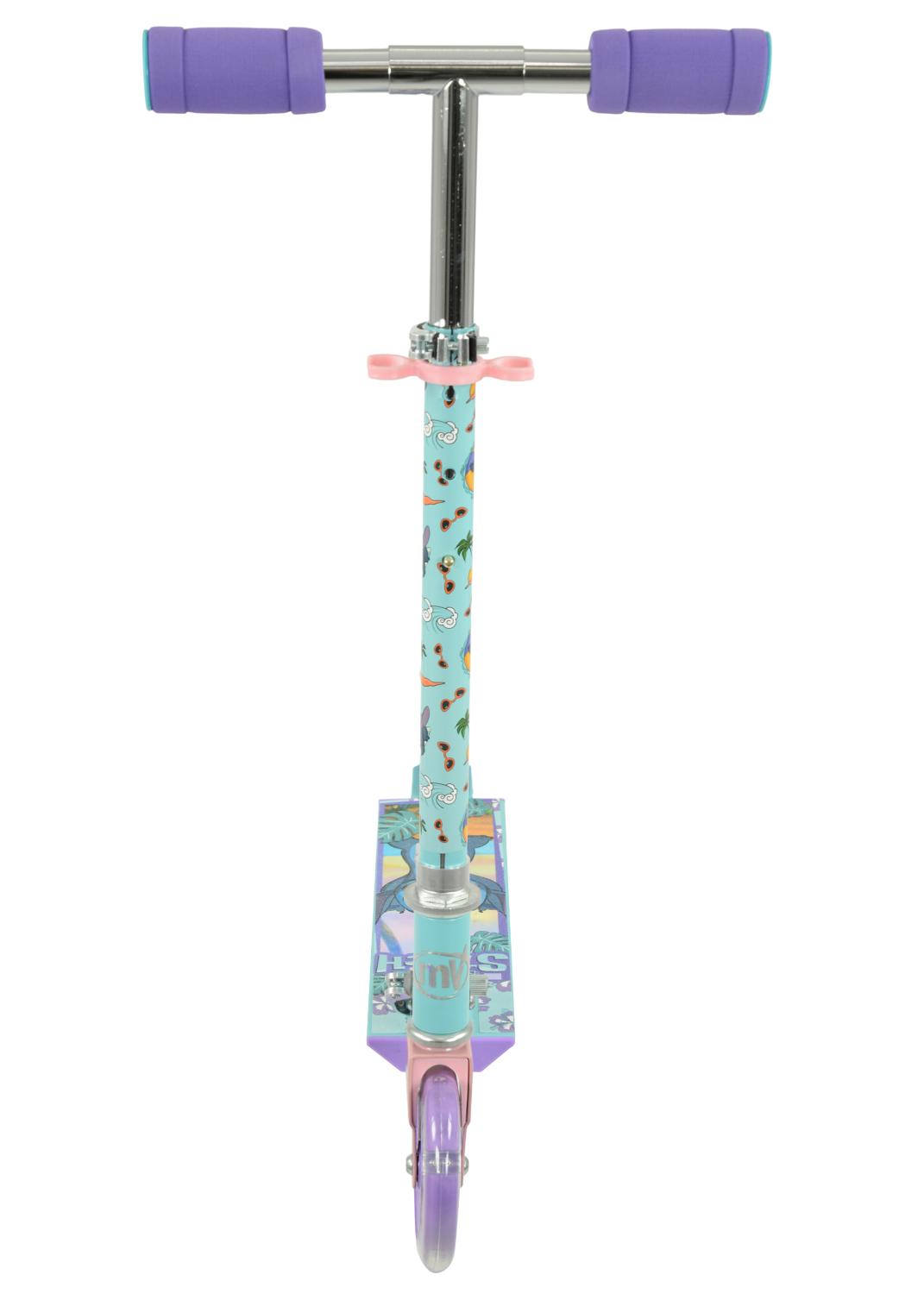 Stitch Kids Folding Inline Scooter With Motion-Activated Light-Up LED Wheels -  - Fagan Toys