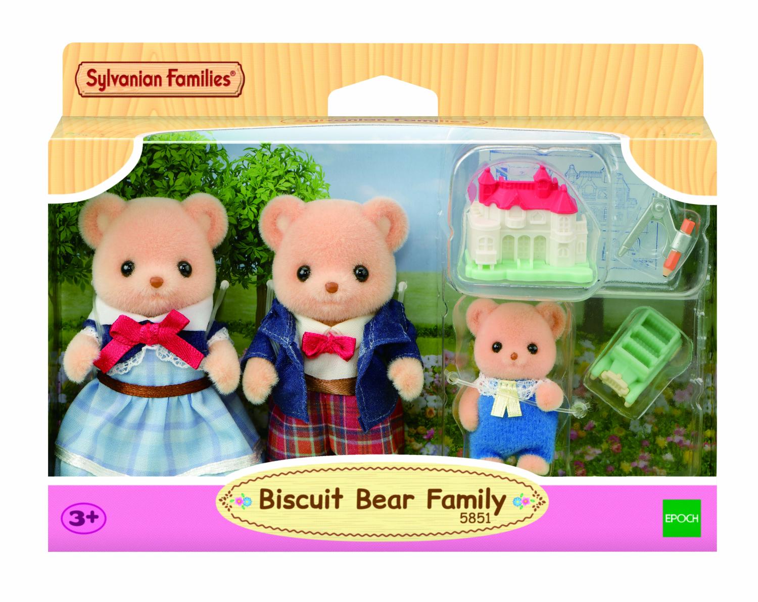 Sylvanian Families Biscuit Bear Family Set - Toymaster - Fagan Toys