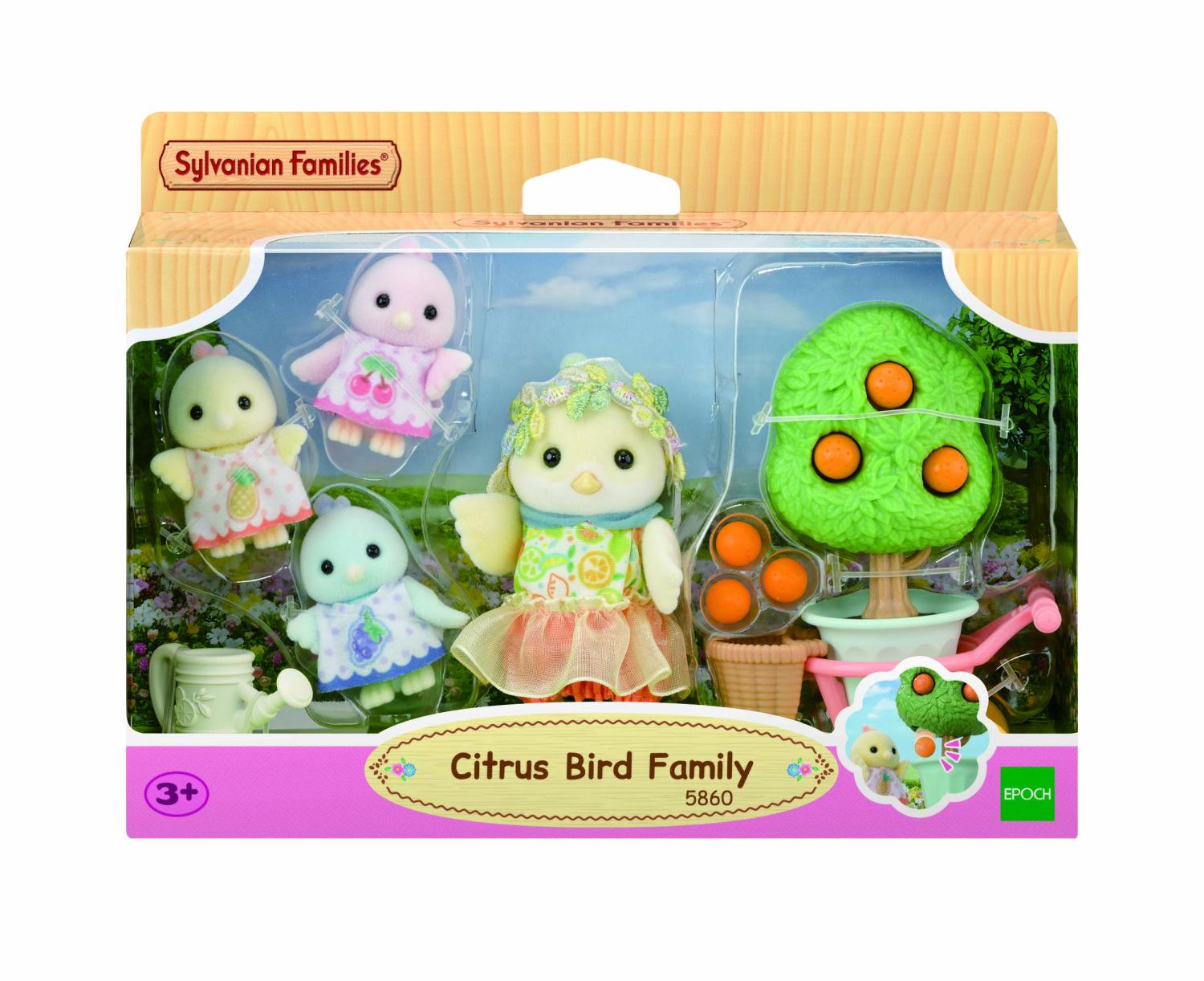 Sylvanian Families Citrus Bird Family Set - Toymaster - Fagan Toys